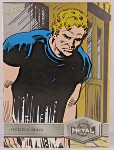2021 Skybox Marvel Metal Universe Spider-Man Hydro-Man #134 High Series - Picture 1 of 2