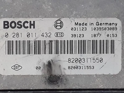 0281011432 CENTRALINA MOTORE PER RENAULT MASTER II 2003 1142717 - Immagine 1 di 4