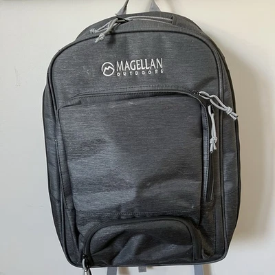 Mochila Magellan Exterior Gris Blakely Funda Forrada RFID, Bolsillo para Portátil Foto 1 de 4