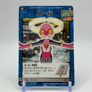 Roll Mega Man EXE Rock man TCG Trading Card CAPCOM Anime Japan 2002 #003 - Picture 1 of 12