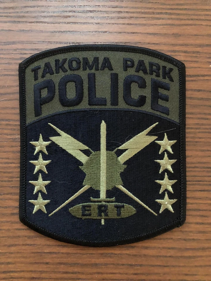 Полицейская нашивка Takoma Park версия ERT SWAT NO2 - Изображение 1 из 1