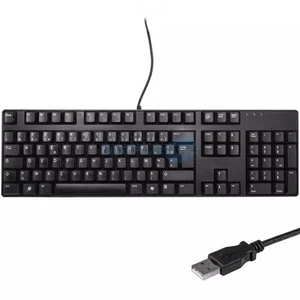 Keyboard Dell L30U 0N249F Layout Fr French Azerty USB With Cable Wired PC - Picture 1 of 6
