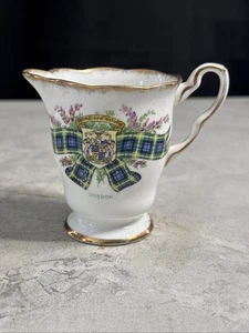 Raro Royal Stafford Inglaterra “Gordon” Tartán Serie Bone China Mini Crema Ga2 - Imagen 1 de 11
