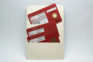 Omega Aqua Terra Wtee Card, Chrono Cert & Pictograms Ref 25043000 - Picture 1 of 5