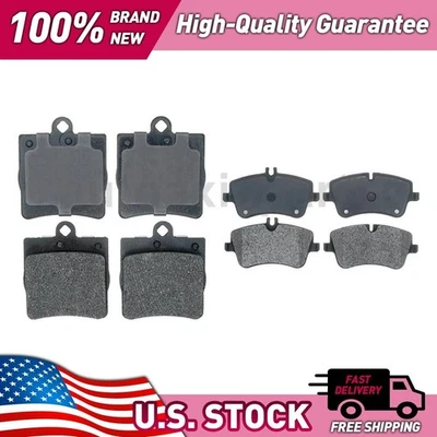 Juego de pastillas de freno de disco Raybestos delanteras traseras para Mercedes-Benz C230 2002-2007 Foto 1 de 4