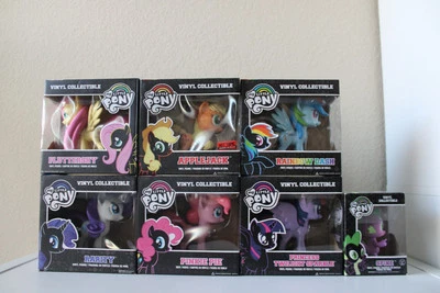 My Little Pony Vinyl Collectibles (Main 6 + Spike) - Image 1 of 4