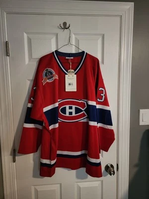 Camiseta deportiva Mitchell & Ness 92/93 Montreal Canadiens Patrick Roy 48 XL 100 % auténtica Foto 1 de 4