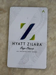 Hyatt Zilara Cap Cana Resort Dominican Republic Room Key Card - Picture 1 of 2