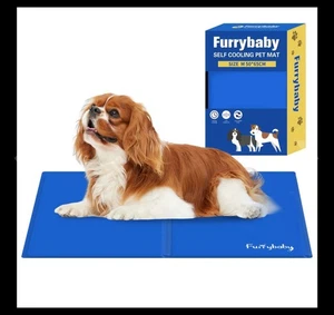 Dog CAT Cooling Mat For PETS 50x40cm, Cool Self-refreshing Gel Cold Pad SMALL - Picture 1 of 13