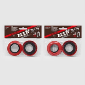RACECAP KIT PROTEZIONI CUSCINETTI RUOTA + FLC ROSSO BETA RR 300 2013-2024 - Imagen 1 de 2