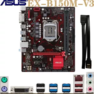 Placa madre DDR4 para ASUS EX-B150M-V3 Intel Socket LGA 1151 Micro ATX - Imagen 1 de 4