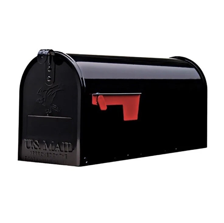 Gibraltar E1100B00 Mailboxes Elite Medium Capacity Galvanized Steel Black - Image 1 of 2