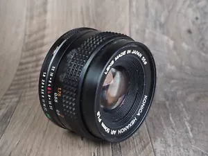 Konica Hexanon AR AE 50mm f1.8 Portrait Prime Lens Japan made bokeh good shape - Picture 1 of 8