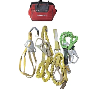 LOT 5 Pcs DBI-SALA / Miller EZ STOP II Twin Leg Shock Absorbing Lanyard bundle - Picture 1 of 15