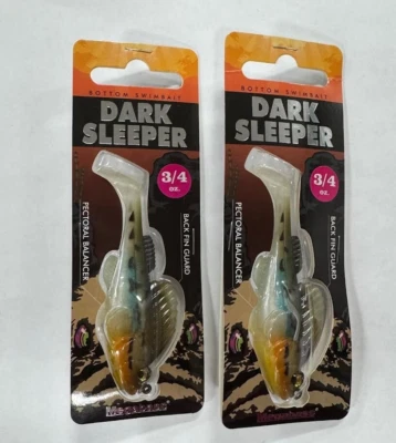 MEGABASS ' DARK SLEEPER ' NEBLINA ' 3/4 OZ - 3.8" ' LOTE DE 2 Foto 1 de 2