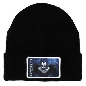 Death Note Ryuk Sublimated Patch Cuff Beanie Hat Bioworld - Picture 1 of 1
