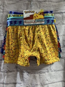 ⚡️Pokemon Gotta Catch 'Em All Pikachu Youth Boxer Briefs Boys Size 8, 4 Pc #744 - Picture 1 of 4