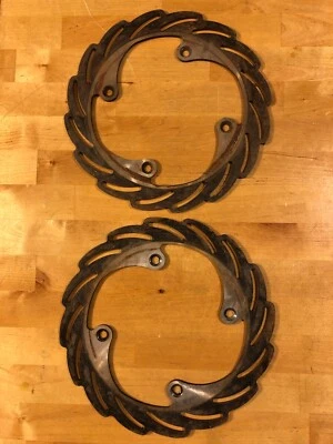 STREAMLINE OVERSIZED REAR RIGHT LEFT BRAKE ROTORS CAN-AM X3 MAX TURBO 2017 2018 - Image 1 of 4