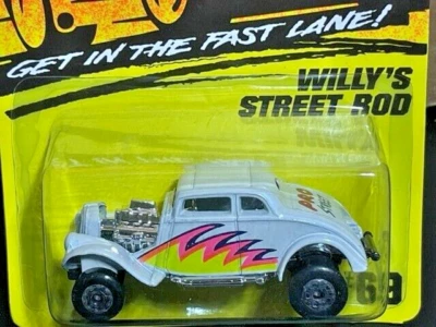 Matchbox Willy's Pro Street Rod, White #69, 1/64, "Get In The Fast Lane" - Image 1 of 3