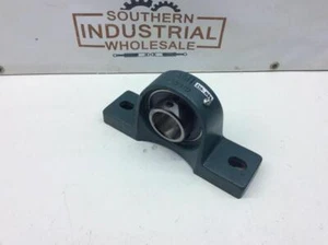 Unidad de rodamiento de bolas de bloque de almohada AMI UC310 SAO310 2 pernos base hierro fundido resistente - Imagen 1 de 4