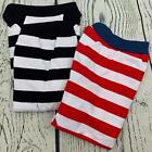 Dog Shirt Striped Puppy Clothes Small Dogs Boy Girl Lightweight Soft Cotton Med