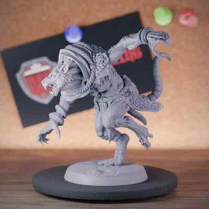 Skaven Brute Infantry Miniature Ratmen Ogre Dungeons and Dragons Mini DnD 5e - Bild 1 von 8