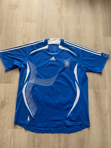 GREECE 2006 2008 HOME FOOTBALL SHIRT SOCCER JERSEY ADIDAS VINTAGE Cover