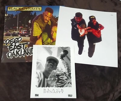 BLACK DYNASTY DEEP EAST OAKLAND BAY AREA VINYL RECORD MINT + INSERT AND PICTURE  - Image 1 of 4