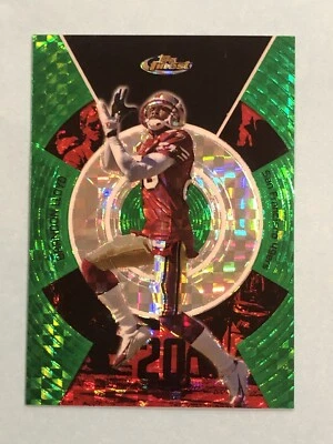2005 Topps Finest Green X-Fractor /50 Brandon Lloyd #84 - Image 1 of 2