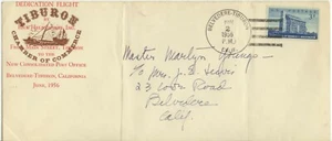 June 2 1956 Belvedere-Tiburon California Rick Helicopters Inc Dedication Flight - Picture 1 of 1