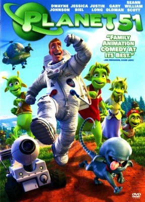 PLANET 51 - 2009 ANIMATED/ SCI-FI COMEDY FILM DVD - Image 1 of 3