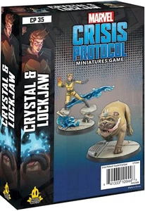 Marvel Crisis Protocol Miniatures Game Crystal & Lockjaw - Picture 1 of 1