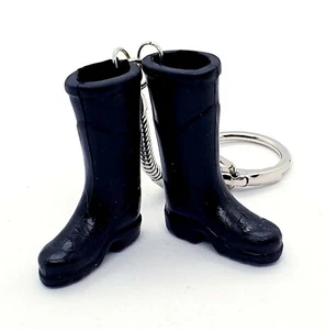 UNIQUE Glasto WELLIES KEYRING mud FESTIVAL muddy GLASTONBURY boots WELLINGTON - Picture 1 of 1