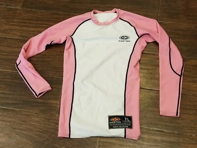 Camisa Atlética de Manga Larga de Alto Rendimiento Easton para Niñas Talla Juvenil Grande Usada Foto 1 de 4