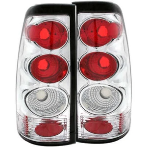 Conjunto de luz trasera de lente transparente cromada para GMC Sierra 1500 1999-2006 - Imagen 1 de 2