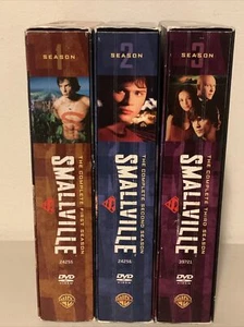 SMALLVILLE Complete Series Seasons 1-3 Lot DVD TV Show Box Sets - Picture 1 of 7