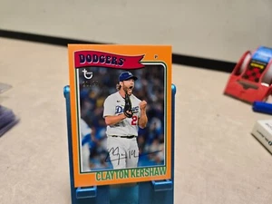 2023 Topps Orange /25 Clayton Kershaw - Picture 1 of 2