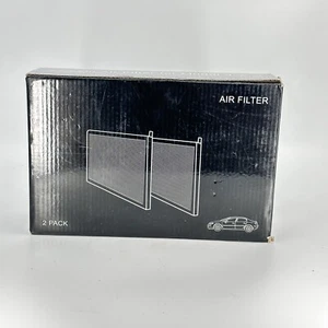 2pcs/set Tesla Model 3 Y Cabin Air Filter HEPA Act. Carbon 2016-2024 w/hardware - Foto 1 di 5
