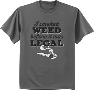 Funny Weed Shirt Mens Graphic Tees 420 Cannabis Culture Stoner Gifts Clothes - Picture 1 of 1
