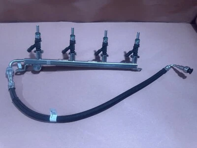 Juego de inyectores de combustible de alta presión BMW G20 330XI 330I 2,0 L B46D con riel OEM 5 k millas Foto 1 de 4