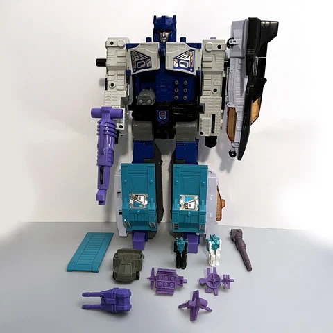 VINTAGE G1 TRANSFORMERS OVERLORD - NICE UK VERSION NEAR COMPLETE! Cover