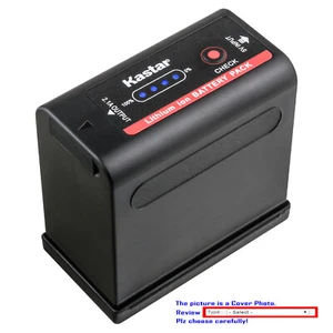 Kastar Replacement Battery Pack for BP-970G BP-975 & Canon XL-H1S HD XL-1 XL-1S - Picture 1 of 9