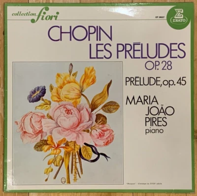 Chopin 24 Preludes op.28 & Prelude op.45 MARIA JOAO PIRES Piano Erato LP Exc. - Image 1 of 3