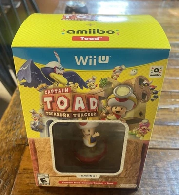 Nintendo Wii U Captain Toad: Treasure Tracker Toad Amiibo Bundle. New & Sealed - Image 1 of 4