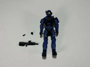 Halo Reach McFarlane Toys Spartan MP Blue 100% COMPLETE Series 3 Figure *READ* - Picture 1 of 10