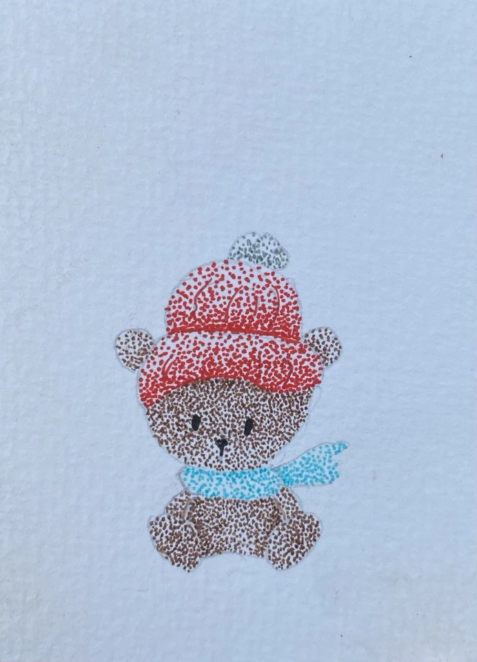 ACEO原创混合媒体绘画艺术 — 第 1/1 张图片