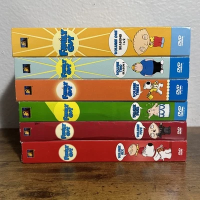 Family Guy Season Box Set DVD Volumes 1 - 6 All Complete ~ Lot of 6 - Image 1 of 4
