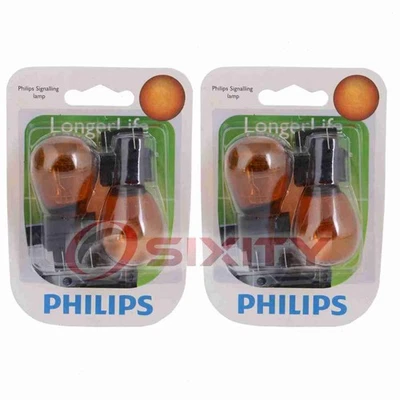 2 bombillas de señal de giro delanteras Philips para Mazda Tribute 2010-2011 ut Foto 1 de 4