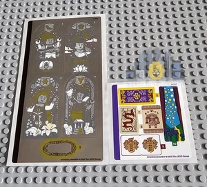 Lego Disney AUFKLEBERBOGEN 1 & 2 NUR für Lego Set 43222 Disney Schloss - Bild 1 von 1