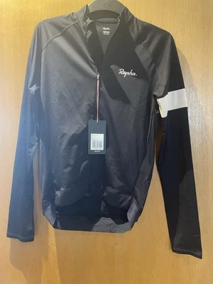 Rapha Men's Core Long Sleeve Jersey Navy Blue, Medium - Image 1 of 4